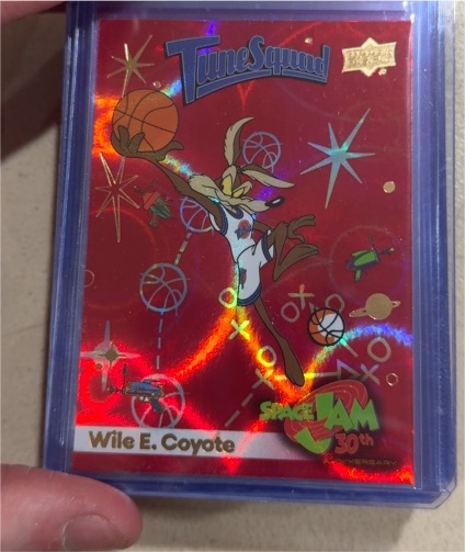 2026 Upper Deck Space Jam 30th Anniversary #2 Wile E. Coyote — front