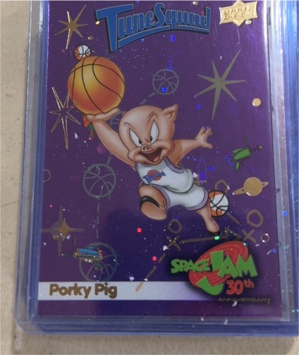 2026 Upper Deck Space Jam 30th Anniversary #3 Porky Pig — front