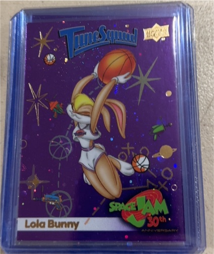 2026 Upper Deck Space Jam 30th Anniversary #6 Lola Bunny — front