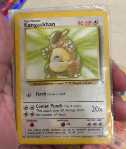 1995 Pokémon Jungle #61 Kangaskhan — front