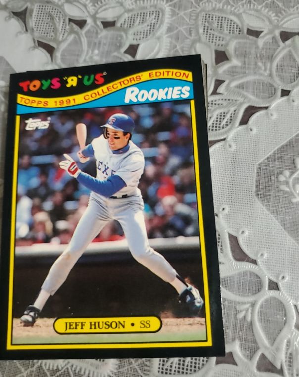 1991 Topps Toys R Us Rookies #12 Jeff Huson — front