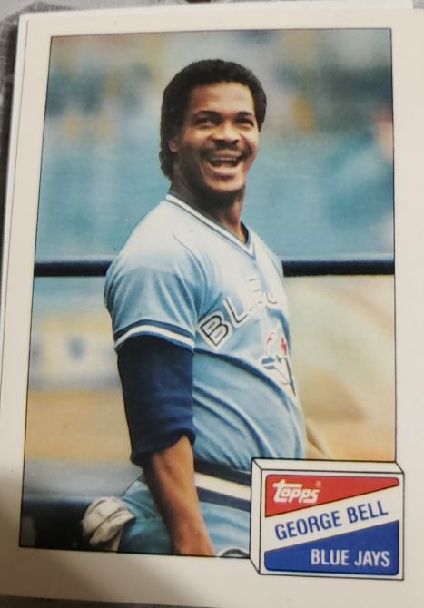 1988 Topps Bazooka #1 George Bell — front