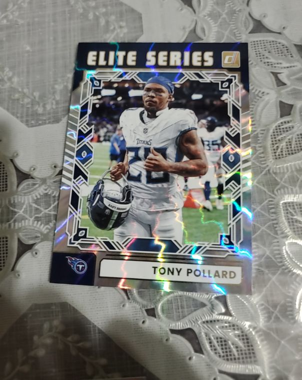 2025 Donruss The Elite Series #TES-TPO Tony Pollard — front