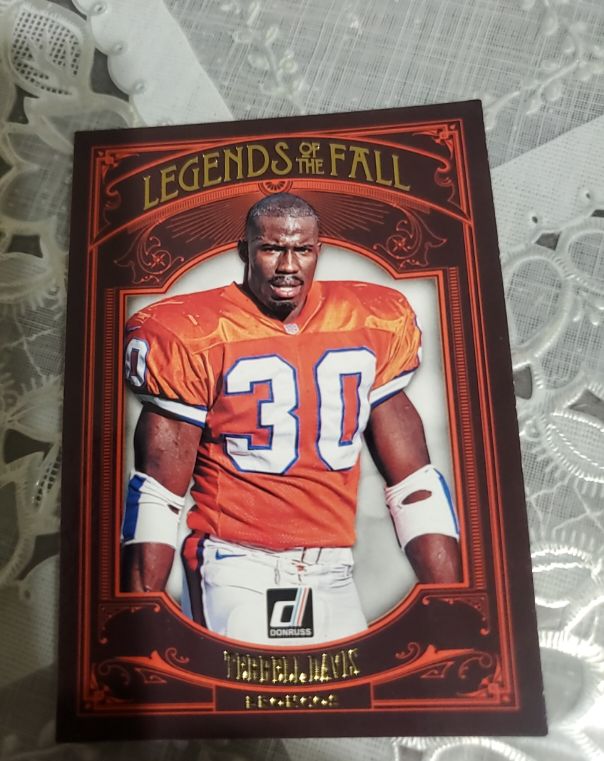 2020 Panini Donruss Legends of the Fall #LF-TD Terrell Davis — front