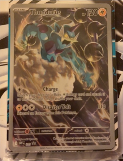 2025 Pokémon SV Promo #209 Thundurus — front