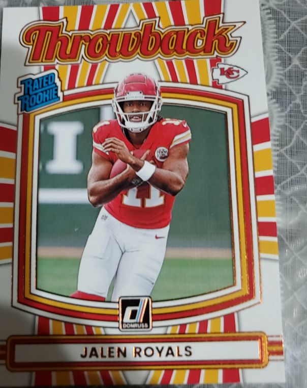 2025 Panini Donruss #50 Jalen Royals — front