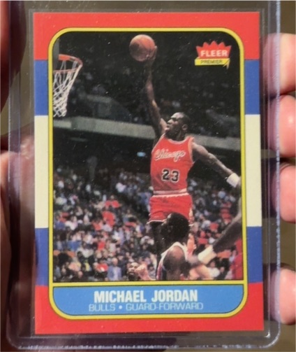 1996-97 Fleer #4 Michael Jordan — front