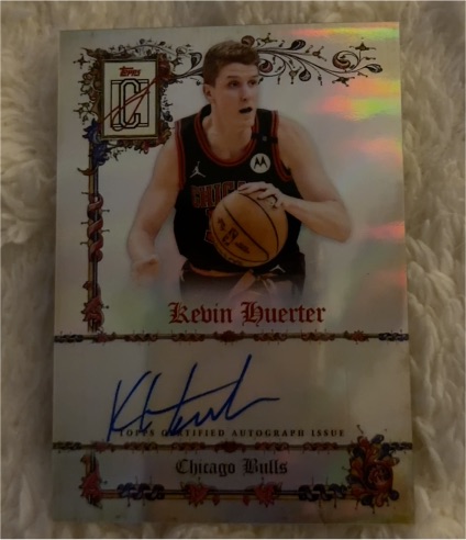 2026 Topps Signature Class #MS-KH Kevin Huerter — front