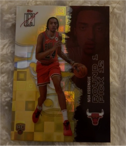 2025 Topps Signature Class #109 Noa Essengue — front