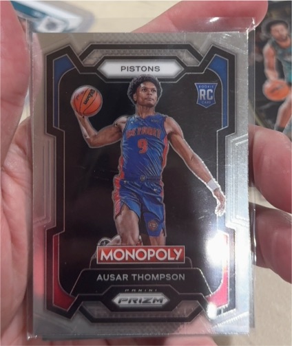 2023-24 Panini Prizm Monopoly #27 Ausar Thompson — front