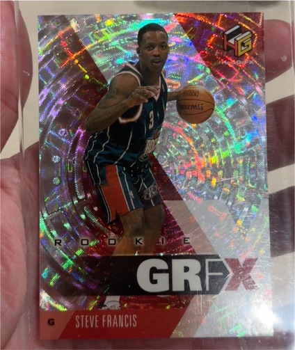 1999 Upper Deck HoloGrFX #81 Steve Francis — front
