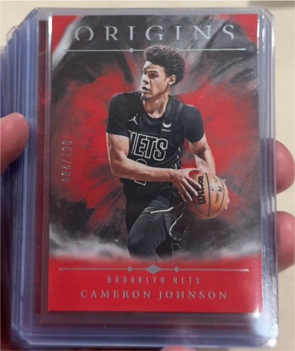 2024-25 Panini Origins #61 Cambron Johnson — front