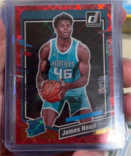 2023-24 Donruss #215 James Nnaji — front