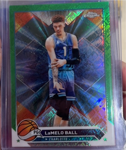 2023-24 Topps Chrome #41 LaMelo Ball — front