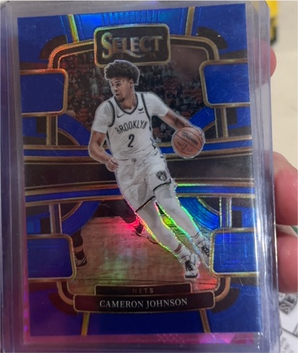 2023-24 Panini Select #12 Cameron Johnson — front