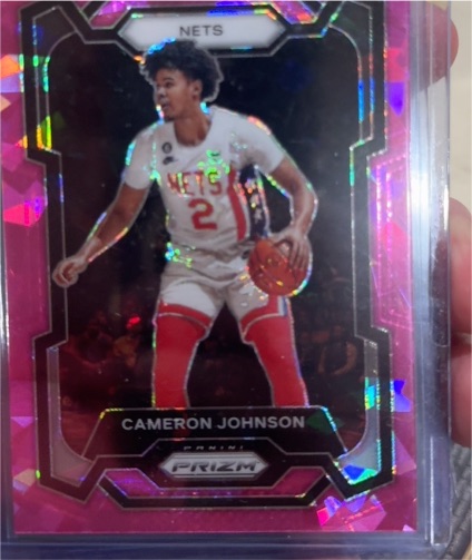 2023-24 Panini Prizm #222 Cameron Johnson — front