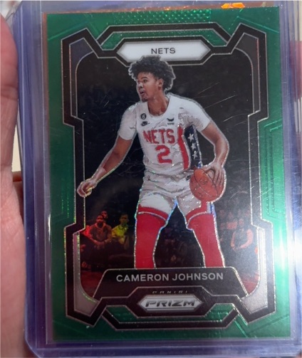 2023-24 Panini Prizm #222 Cameron Johnson — front