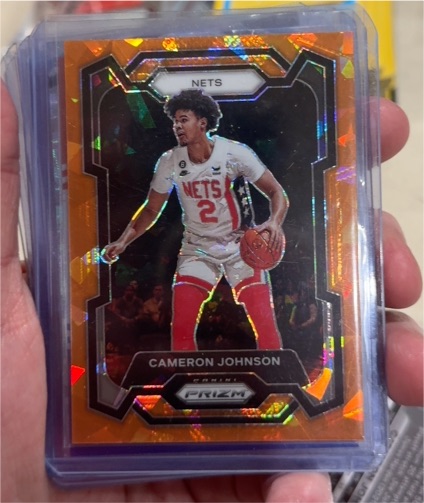 2023-24 Panini Prizm #222 Cameron Johnson — front