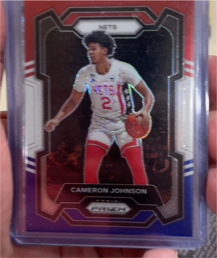 2023-24 Panini Prizm #222 Cameron Johnson — front