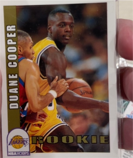 1992-93 Hoops #409 Duane Cooper — front