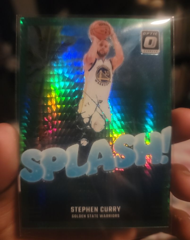 2024-25 Panini Donruss Optic #2 Stephen Curry Splash! — front