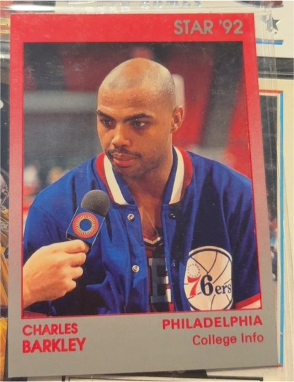 1992 Star #92 Charles Barkley — front