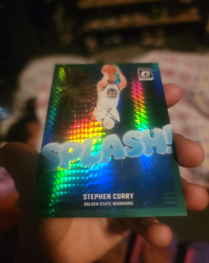 2024-25 Panini Donruss Optic #2 Stephen Curry Splash! — front
