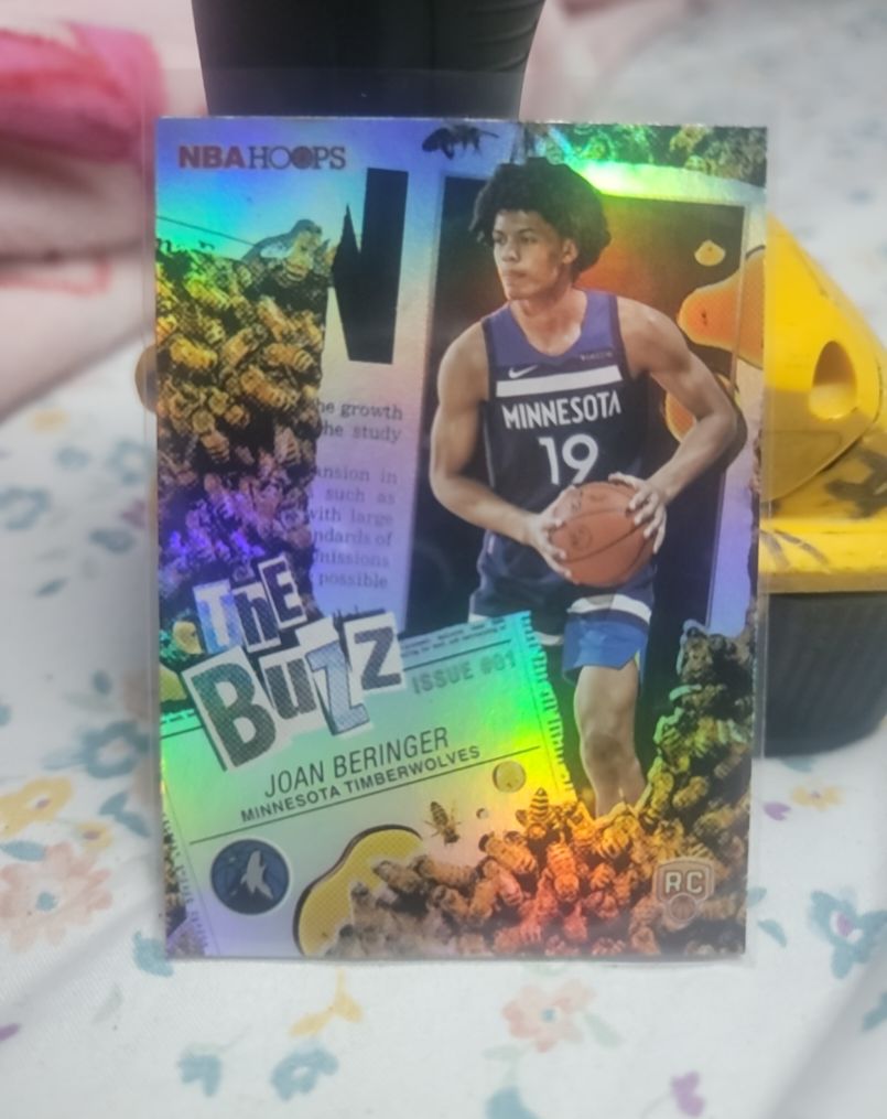 2026 Topps NBA Hoops The Buzz #TB-17 Joan Beringer — front