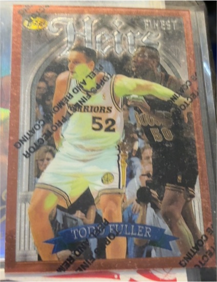 1996-97 Topps Finest #159 Todd Fuller — front
