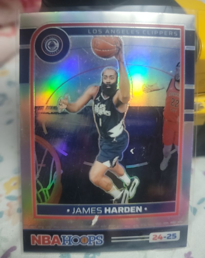 2024-25 Panini NBA Hoops #202 James Harden — front