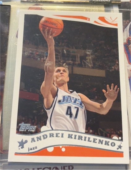 2005-06 Topps #47 Andrei Kirilenko — front