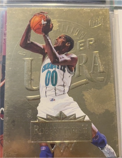 1995-96 Fleer Ultra #23 Robert Parish Gold Medallion — front
