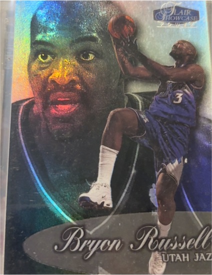 1998-99 Flair Showcase #87 Bryon Russell — front