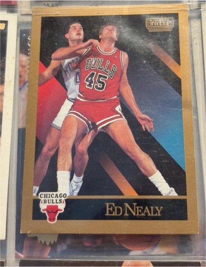 1990-91 SkyBox #45 Ed Nealy — front