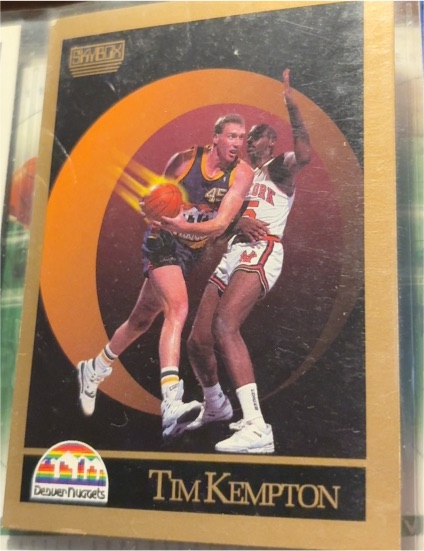 1990-91 SkyBox #76 Tim Kempton — front
