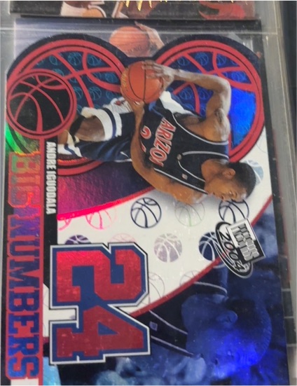 2004 Press Pass #BN23 Andre Iguodala Big Numbers — front
