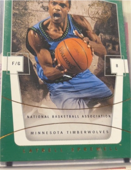 2003-04 Flair Final Edition #42 Latrell Sprewell — front