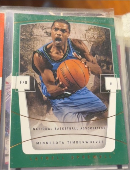 2003-04 Flair Final Edition #42 Latrell Sprewell — front