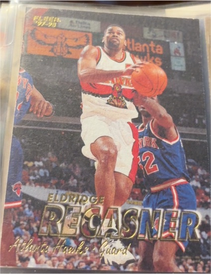 1997-98 Fleer #197 Eldridge Recasner — front