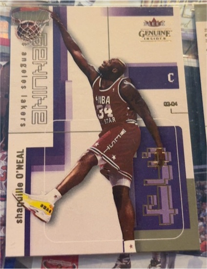 2003-04 Fleer Genuine Insider #65 Shaquille O'Neal — front