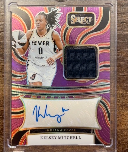 2025 Panini Select WNBA #164 Kelsey Mitchell — front