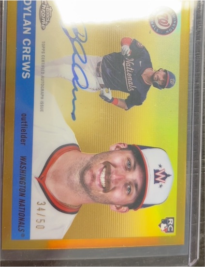 2025 Topps Chrome Platinum #244 Dylan Crews — front