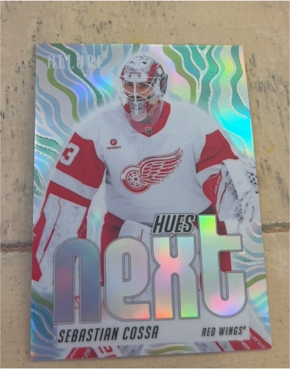 2025-26 Upper Deck Allure #HN-13 Sebastian Cossa Hues Next — front