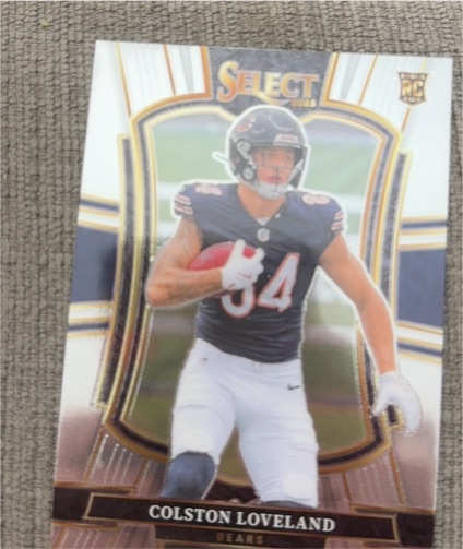 2025 Panini Select Premier Level #172 Colston Loveland — front
