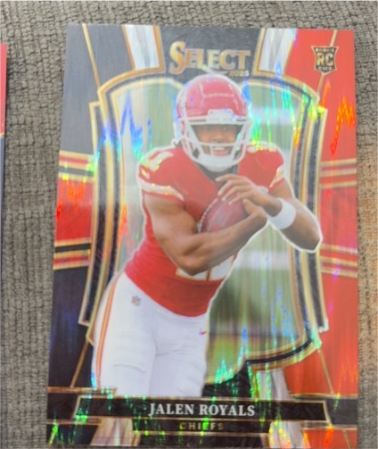 2025 Panini Select #108 Jalen Royals — front