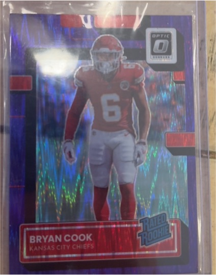 2022 Panini Donruss Optic #272 Bryan Cook — front
