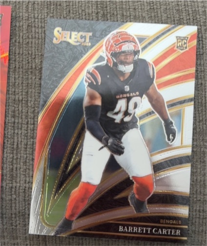 2025 Panini Select #258 Barrett Carter — front