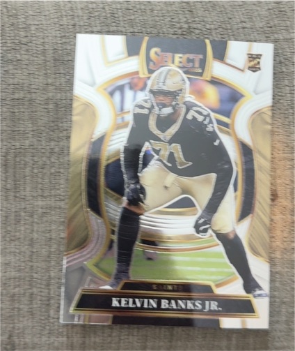 2025 Panini Select #42 Kelvin Banks Jr. — front