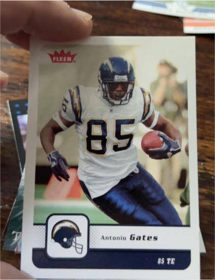 2006 Fleer #82 Antonio Gates — front
