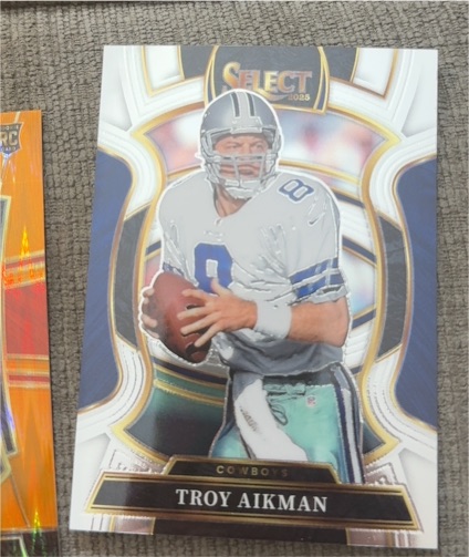 2025 Panini Select #100 Troy Aikman — front